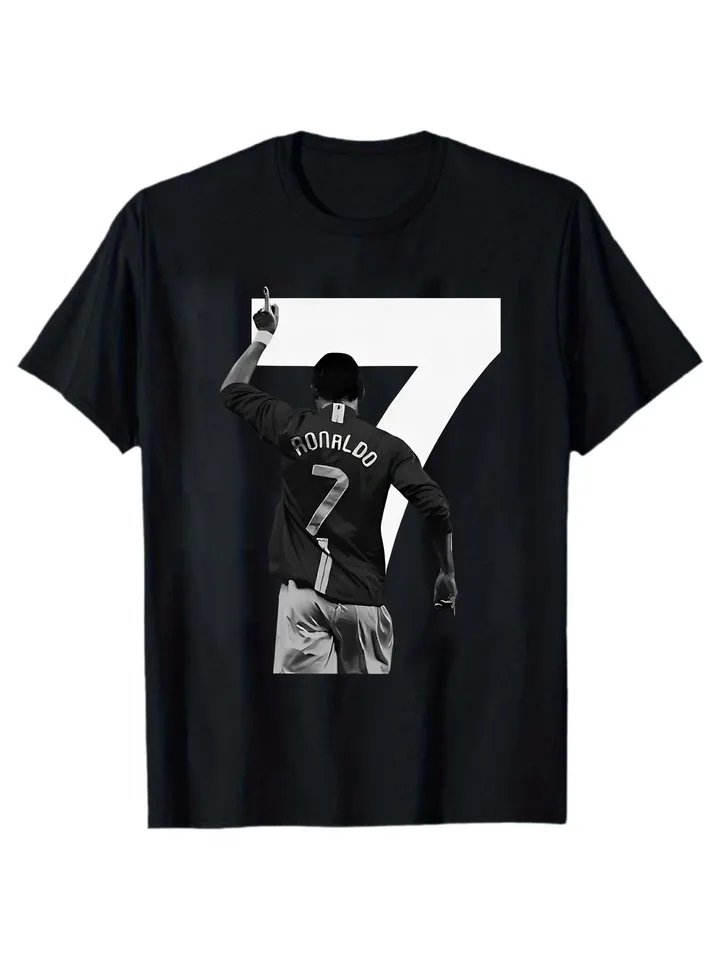 Men's Summer Short Sleeve Printed T-Shirt