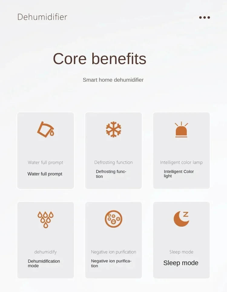 Description Picture 4 of item220V Quiet Electric Moisture Absorber, Anti-mold Dehumidifier for Home Basement A C