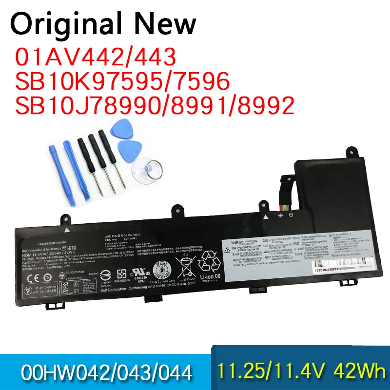 

NEW Original Battery 00HW042 00HW043 00HW044 For Lenovo Yoga 11e-20GC 20GE 20LQ SB10J78991 SB10J78990 SB10J78992