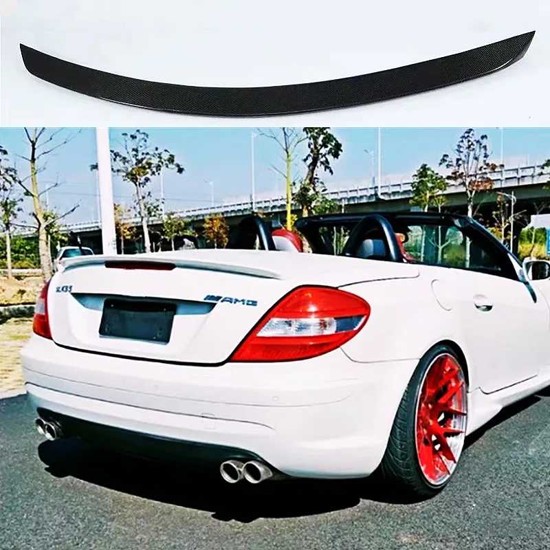 For Mercedes-Benz SLK R171 Rear Boot Trunk Spoiler Lip Wing Sport Trim Lid Amg