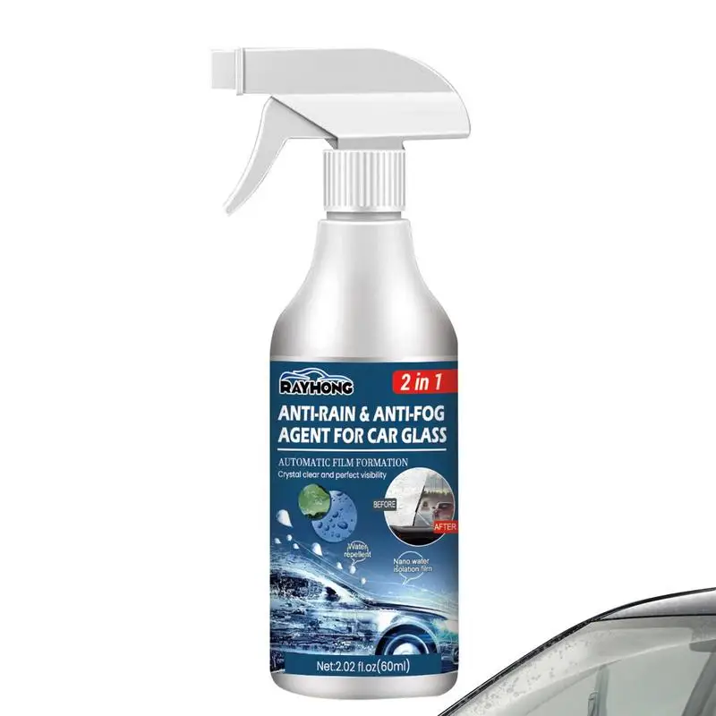 

Anti Fog Spray For Glasses Waterproof Lens Cleaner And Defogger 2 Oz Film Coating Agent For Automotive Interior Glass And
