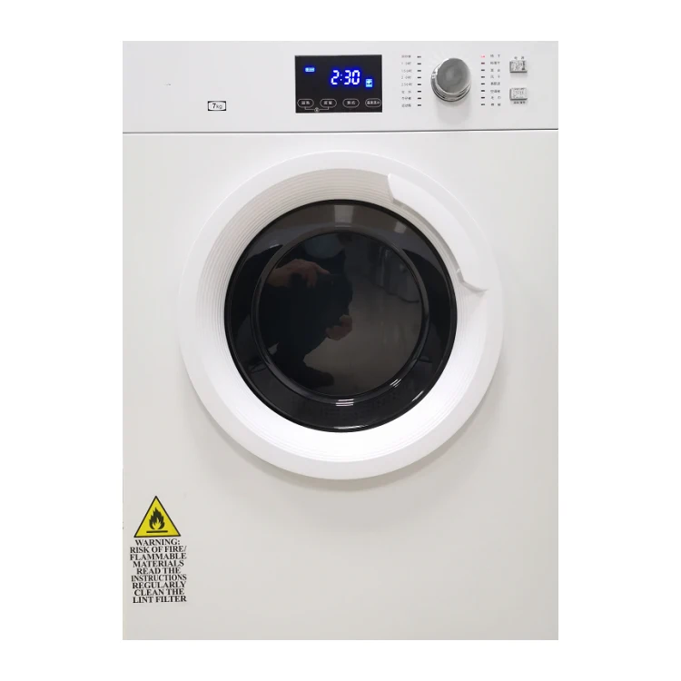 AC220-240V 1700W POWER CLOTHES DRYER 8KG Best Home Dryer Machine Condenser Dryer Round Spin Heated Clothes Dryer 5