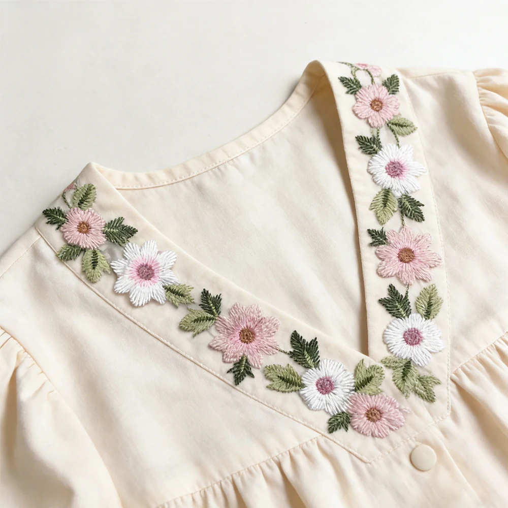 1야드 멀티 수제 꽃 자수 레이스 원단 트림 튤 웨딩 헤어 리본 의류 DIY 레이스 바느질 수선용