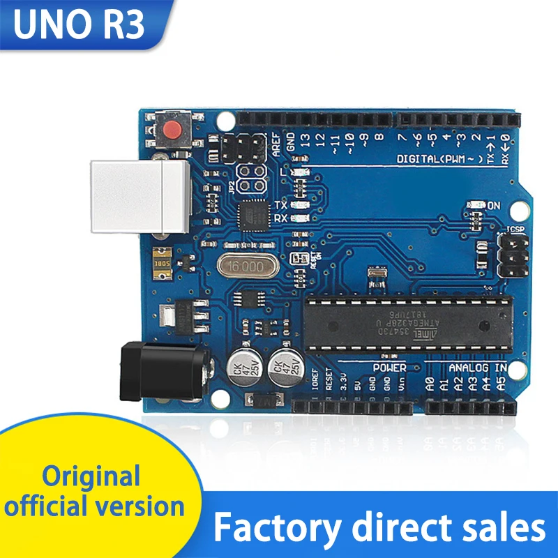 

UNO R3 original development board R3/R4 official version atmega328p microcontroller module block compatible with arduino