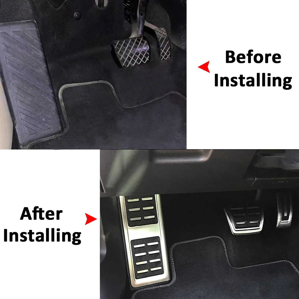 Car Pedal Cover for Volkswagen VW Tiguan MK2 Allspace