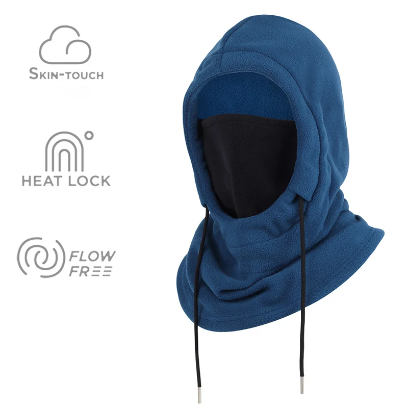 New Quality Cycling cap ski winter windproof cap outdoor sports bib cold padded hood mask plush warm hat Bike Bicycle