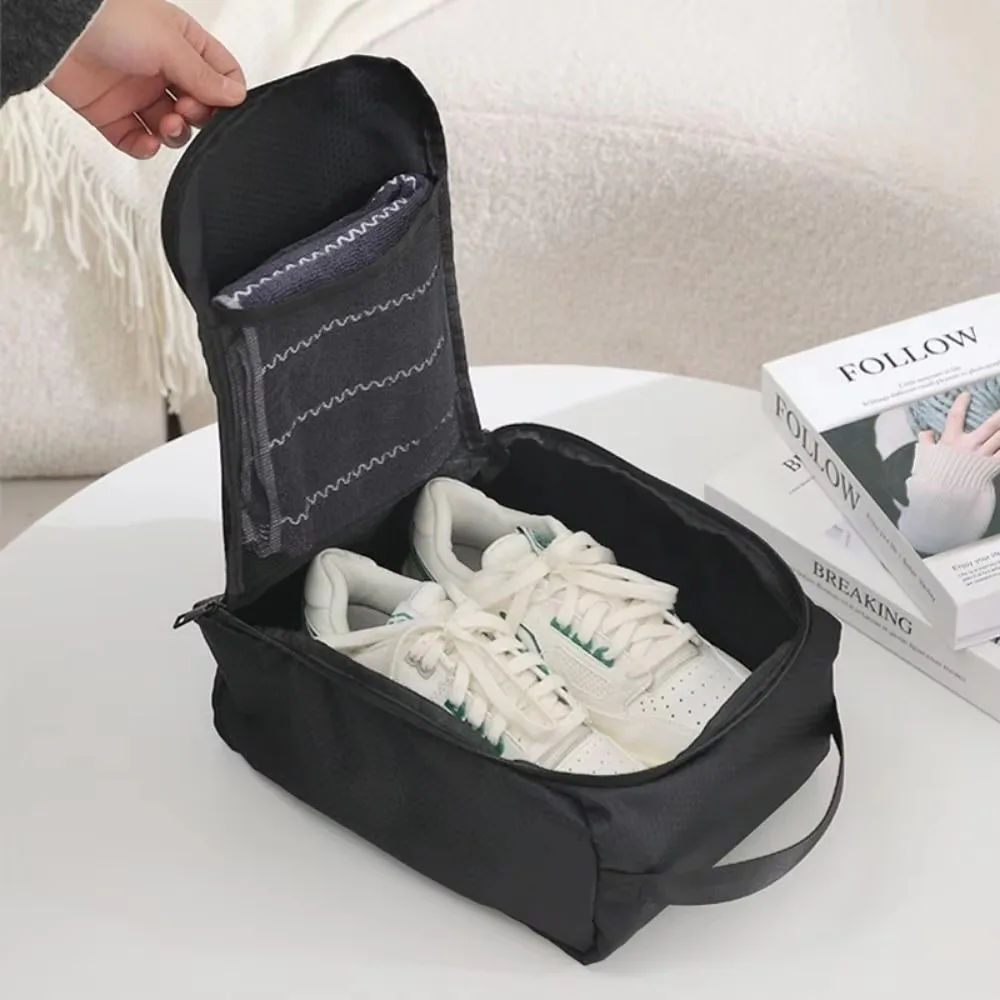 Multifunction Shoe Storage Bags Large Capacity Foldable Waterproof Sneaker Bag Breathable Lightweight Handheld Shoe Bag Travel