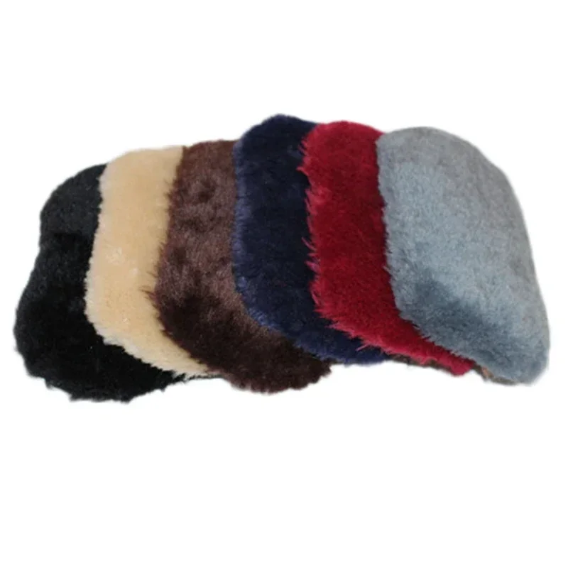 Shoe Cleaner Shoe Brush Shoe Gloves Shoe Care Brush Shoes Cleaner Soft Wool Plush Random Color Polished Gloves Wipe Shoes Handbag Brushes Leather Care