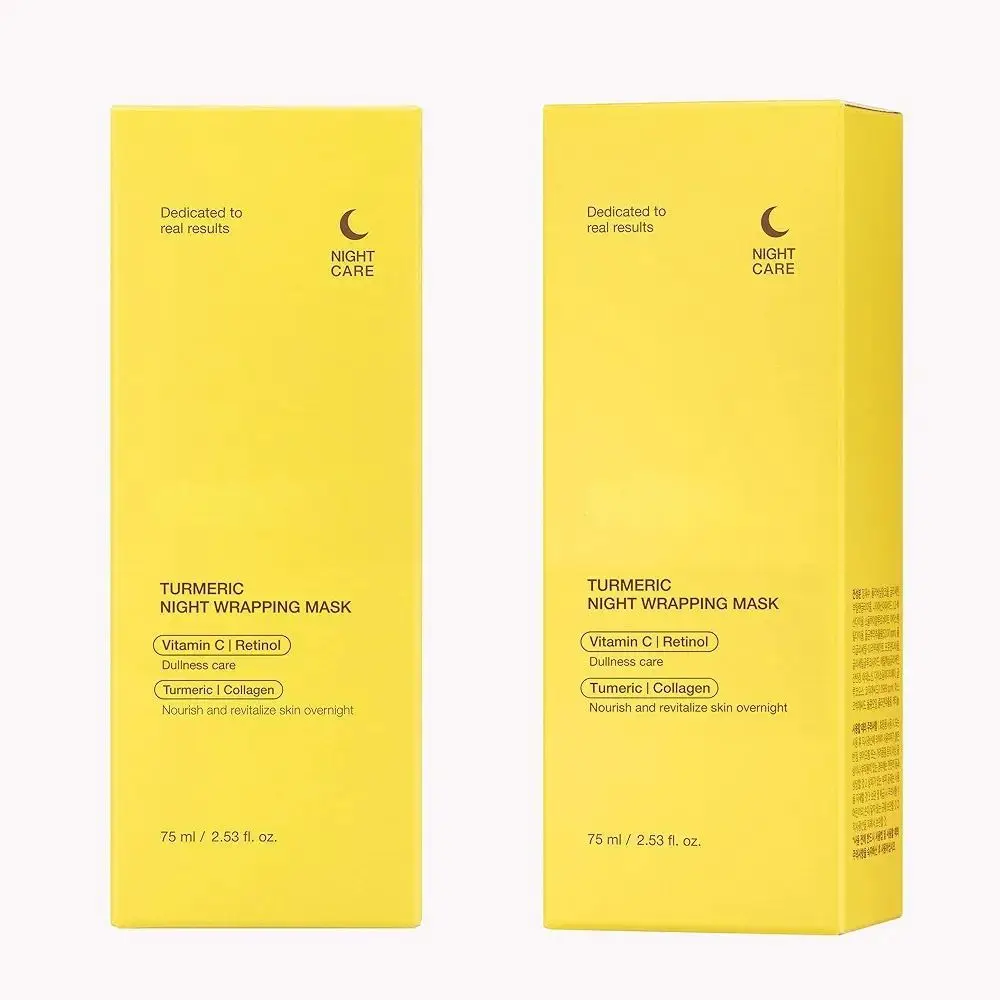 Nourishes Dull Uneven Skin Peel Off Mask Glowing Skin with Hydrolyzed Collagen Turmeric Mask Improved Elasticity