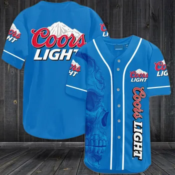 Men's Digital Comfort Short Sleeve Summer Shirt 2024 Cool Pattern Personality Print Baseball Jersey Fashion Trend Cardigan