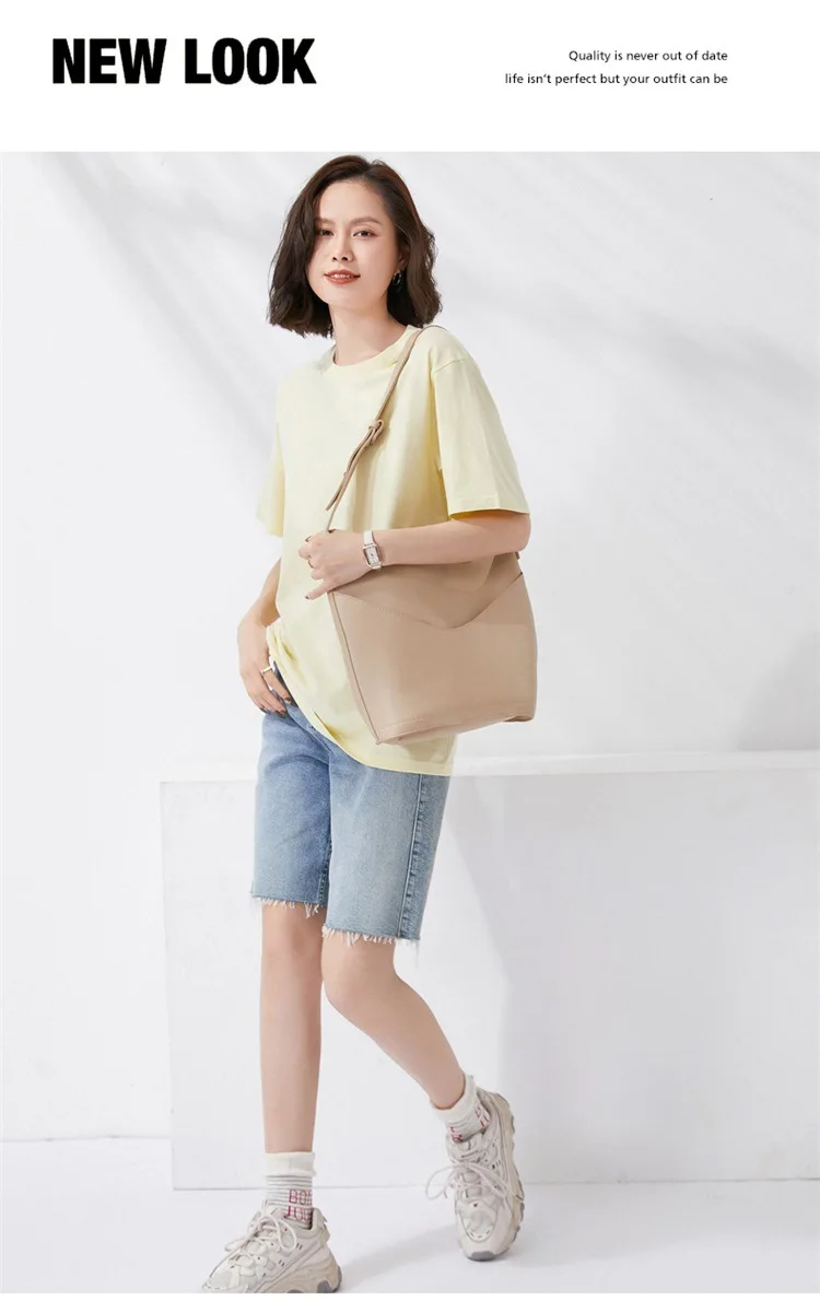 Women T-shirts 2024 Summer Tops Solid Short Sleeve Loose O-neck 100% Cotton Casual Ladies Shirts Harajuku Korean Woman Tshirts