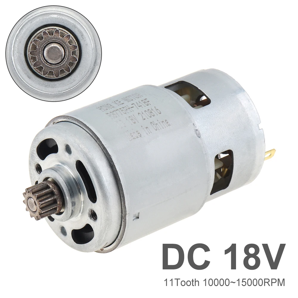 Motor 11 Dentes Alta Potência Alternativa Saw Motor Gear para Sabre Elétrico Saw Handheld Corte Lithium Saw Rs775rs550 dc