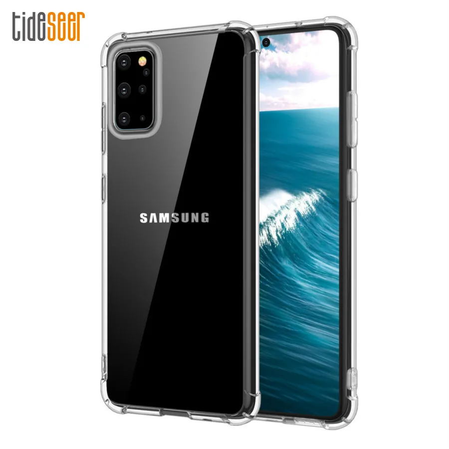 

Противоударный Прозрачный чехол для телефона Samsung Galaxy S10E, S10 5G, S20, S10, S9, S8 Plus, S7 Edge, силиконовые чехлы для Samsung S20 Ultra FE