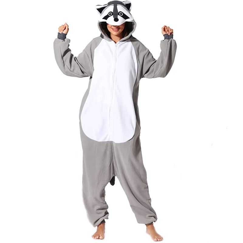 Men One-Piece Pajama, Animal Kigurumi( XXL Suit 180-200CM )Onesie