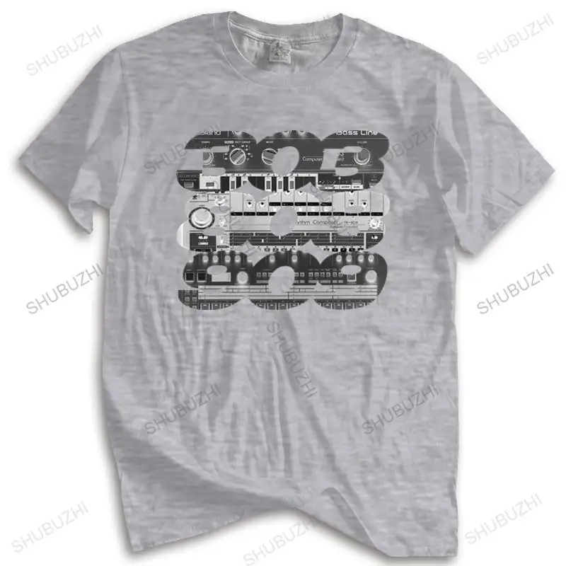 Maglietta Estiva Da Uomo In Cotone Magliette Larghe Acid 303 808 909 T-Shirt-Roland Synth Trax 88 Old School House Anni '90 Techno T-Shirt Unisex