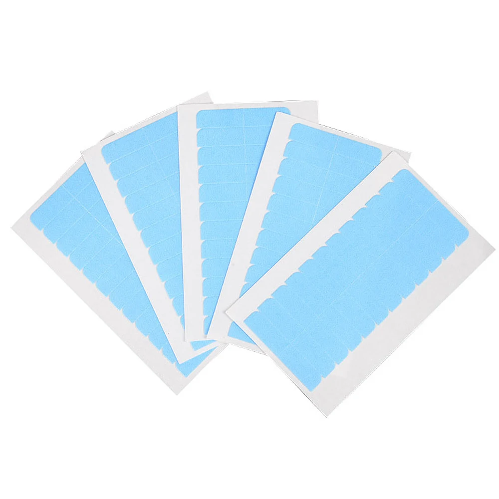 5Sheets 120Pcs Hair Extension Tape Adhesive Bonding Double Sided Strong Waterproof Tape For Hair Extension/Lace/Toupee
