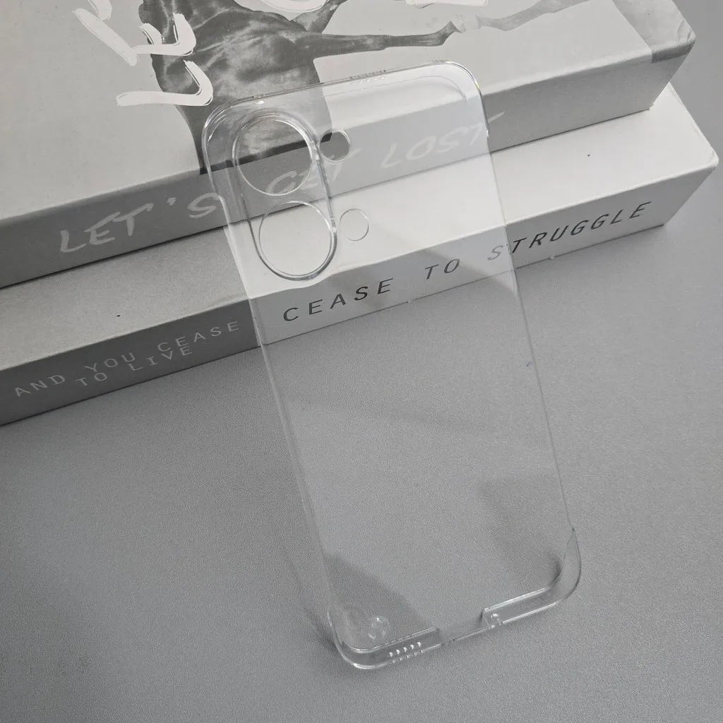 Ultra-thin Frameless Cooling PC Case - Business Solid Color Shockproof Bumper Cover