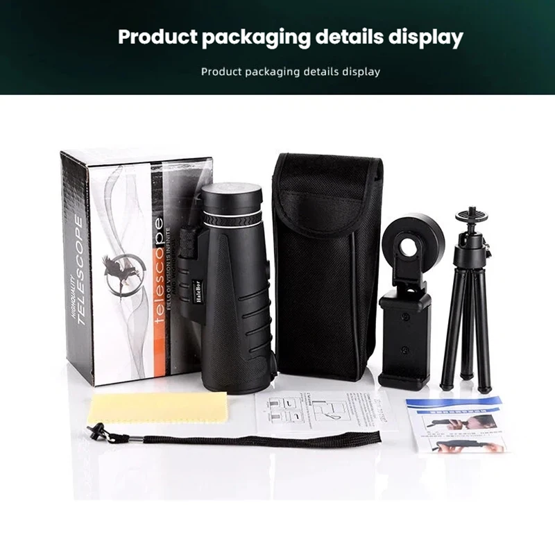  slider image of Monocular HD Bak4 PrismTelescope