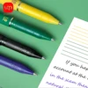 3/6pcs neutral gel pen -1.0mm, fast drying and durable, smooth writing large capacity ink, very suitable for office and teaching 5