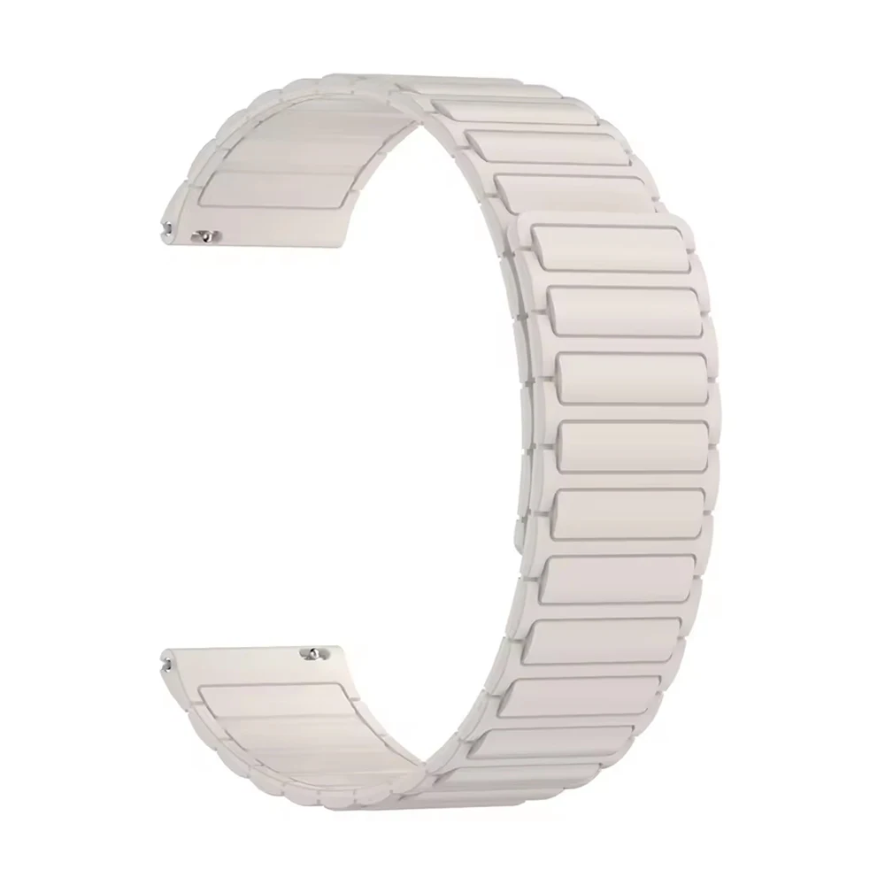 Magnetic Silicone Bracelet Band, 20mm/22mm Strap - Universal Fit