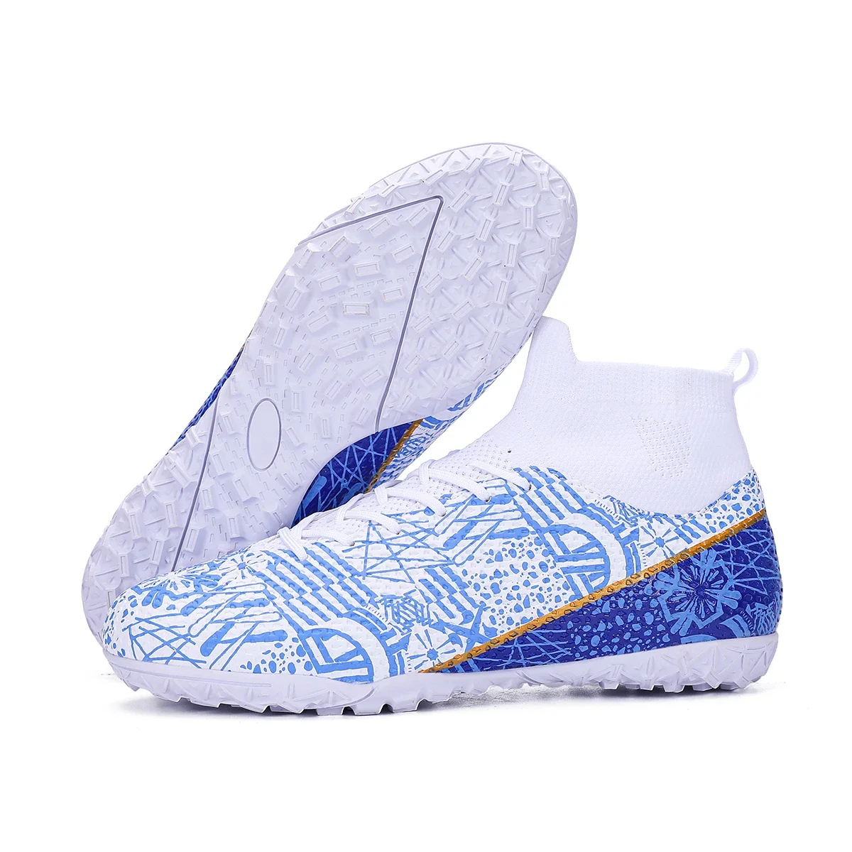 Men FG/TF Football Boots Futsal Professional Unisex Soccer Shoes High Quality Grass Training Sport Non Slip Outdoor Male_voghion.com