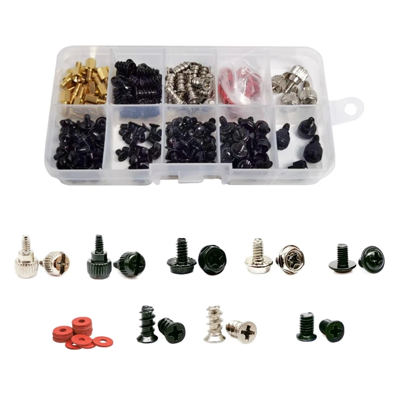 R9JA PC Chassis Screws Box Hard Disk Motherboard Computer Case CPU Fan Hand Screw AliExpress