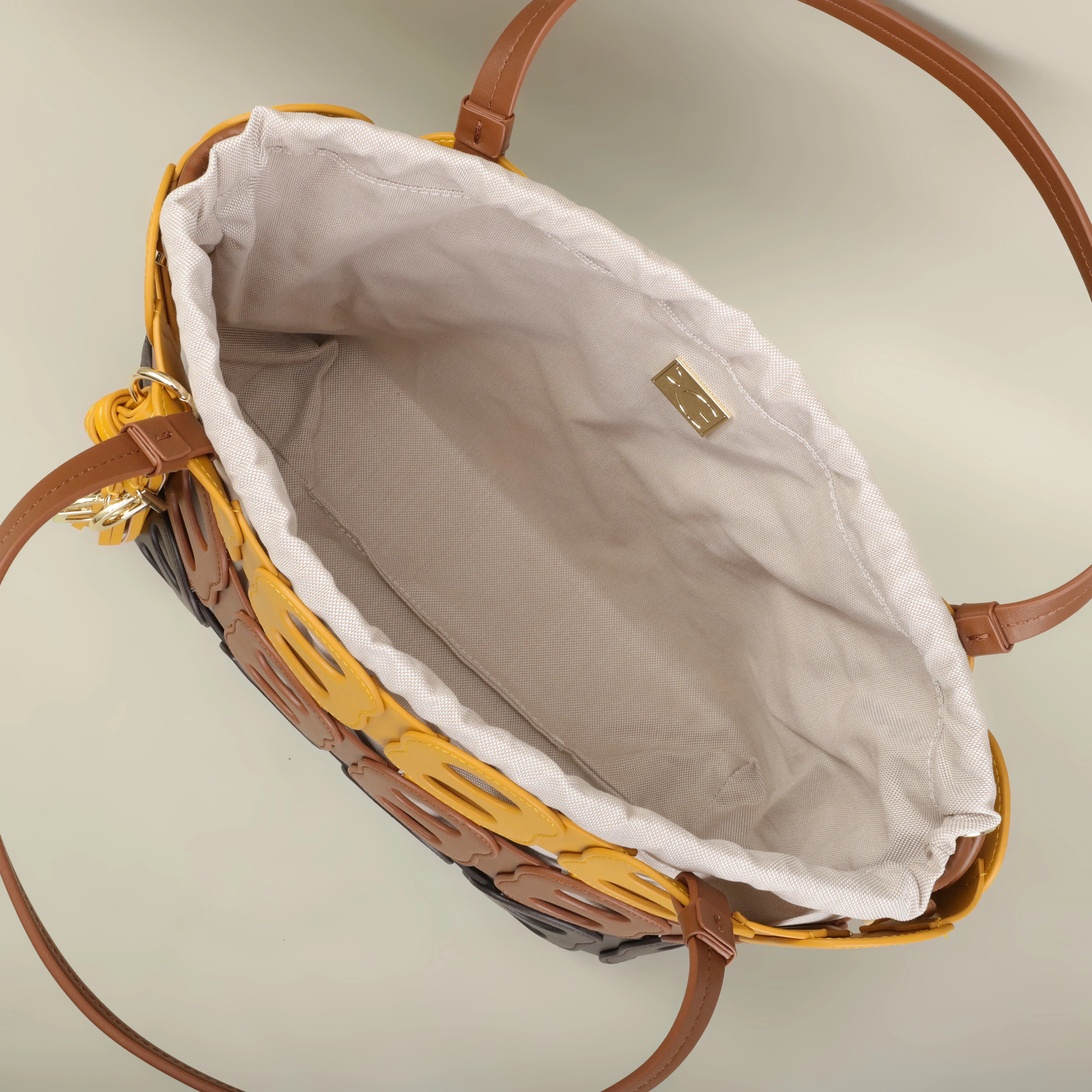 Rear view of the bag