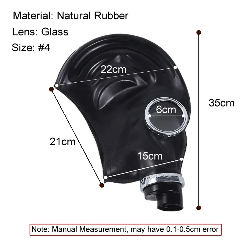 64 Type Multipurpose Gas Full Mask Respirator Safety Chemical Prevention Mask Painting Spray Pesticide Natural Rubber gas mask gas respirator face respirator half face respirator mask dustproof respirator