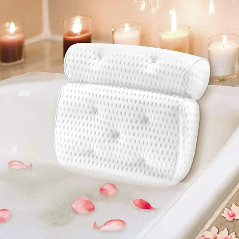 Bath Pillow Square Non-slip