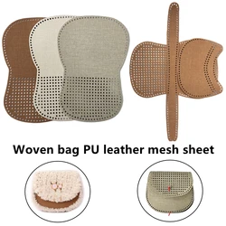 Woven Bag Bottom Mesh Sheet for Women Handbag Bottom Pad DIY Hand-woven Shoulder Bags Accessories for Knitting Bags