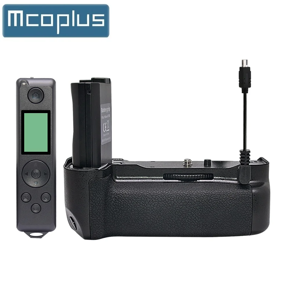 Mcoplus BG-D780 Pro Vertical Battery Grip with 2.4G Remote Control for Nikon D780 SLR Camera /Work with EN-EL15 Battery