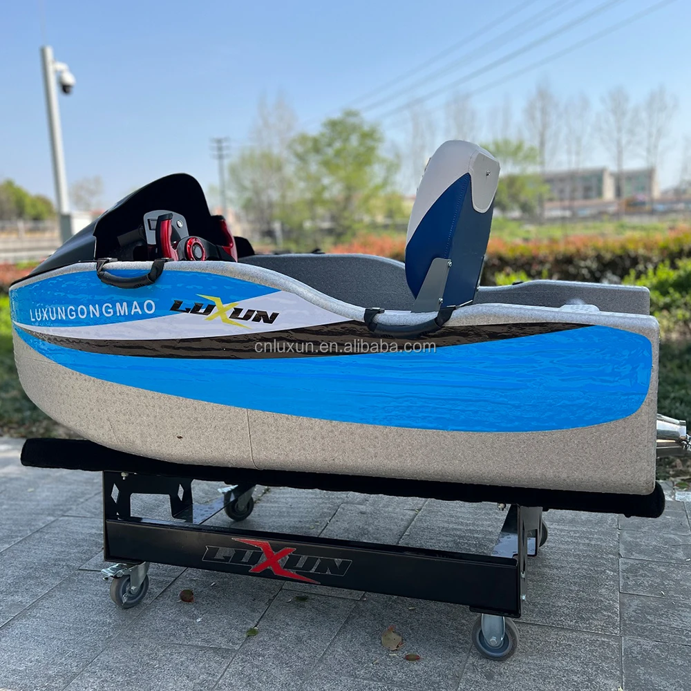 OEM ODM 15kw Electric Go Kart Jet Boat 72v Water Cooling EPP Go Kart Boats for Kids Adults 6