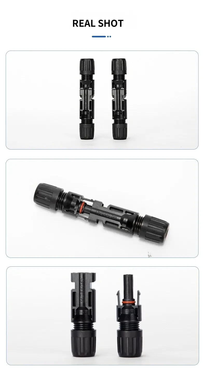 Pyrosolar 2 Pairs Waterproof PV Cable Connector for Solar Panels PV Systems and Wire Connection solar cable connector solar connectors