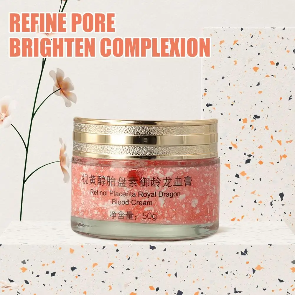 

Dragon Blood Cream Essence Concealer Lady Face Cream Moisturizing Anti Aging Wrinkle Whitening Cream For Face Skin Care 50g M8g8