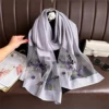 Embroidered Scarf with Elegant Embroidery, High-End Shawl, New, Explosion 4