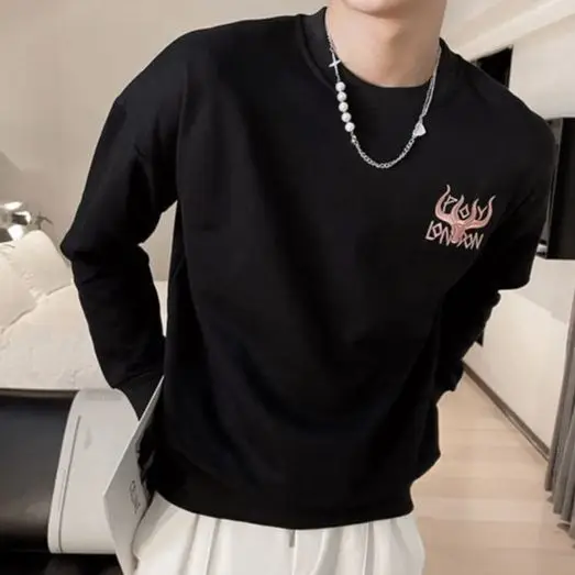 Chic Hoodie Spring and Autumn Wings Women's Men's T-shirt Women's Long Sleeve New Loose Top Woman Tshirts 2023