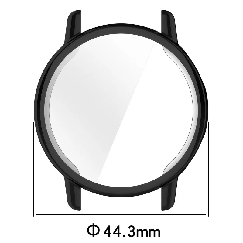 Durable TPU Smart Watch Strap Cover - Protective Bumper Shell Accessory