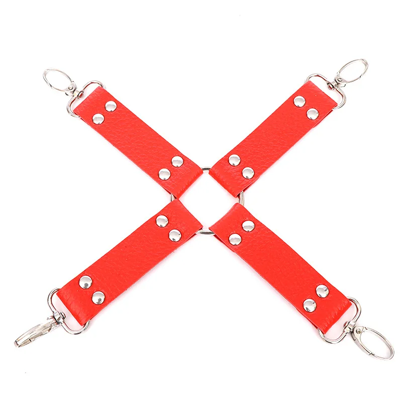 FunSMSupplies Female Binding Belly Band Sexy Cross Buckle Ankle Bracelet Accessories Female Slave Training Alternative an Engine
