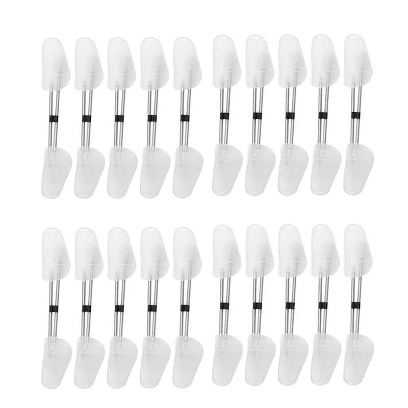 20-x-pairs-of-shoe-tree-trees-plastic-maintain-shape-shoes-footwear-white