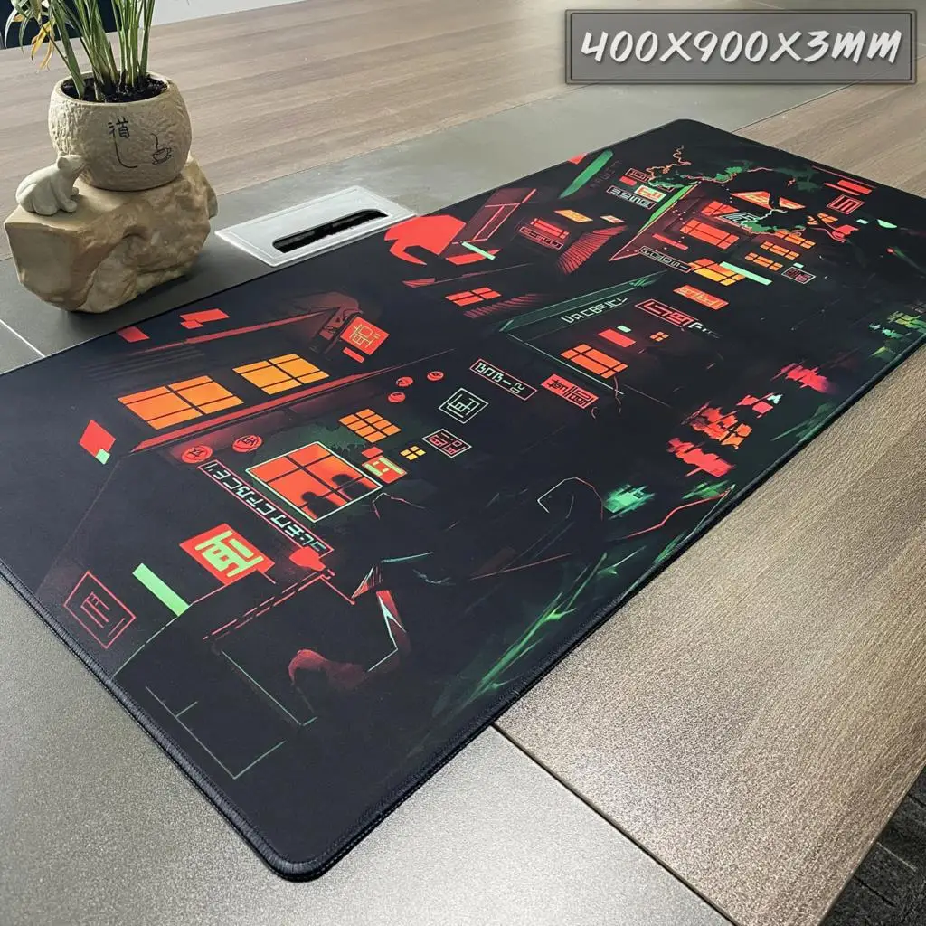 Personalized Art Gaming Mouse Pad Large Rubber Locking Edge Computer Mousepad Laptop Desk Mat