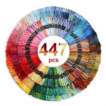 Multicolor Embroidery Thread 1