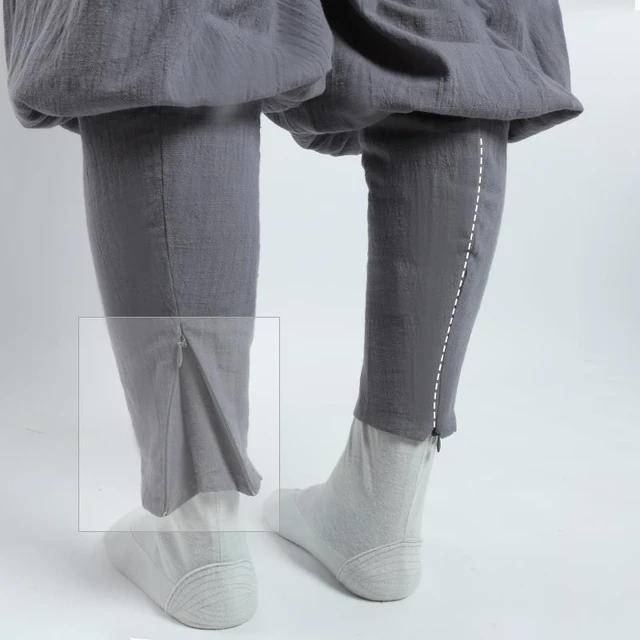 Men's Women's Thick Cotton Buddhist Monk Shaolin Kung fu Socks Wushu  Martial arts Footwear Tai chi Sports Stockings - AliExpress