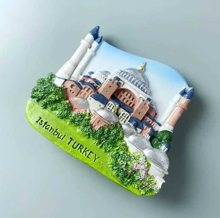 Magnetic Fridge Magnets Magnetic Fridge Stickers Hagia Sophia Istanbul Turkey fridge magnet decoration creative personality paste