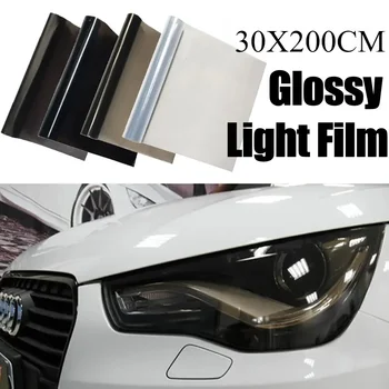 30x200cm Car Light Film Car Matte Black Tint faro fanale posteriore fendinebbia pellicola vinilica lampada posteriore pellicola oscurante accessorio esterno