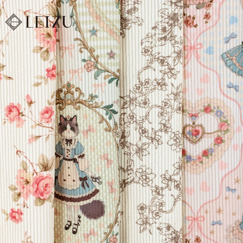 Cartoon Animal Corduroy Fabric 1