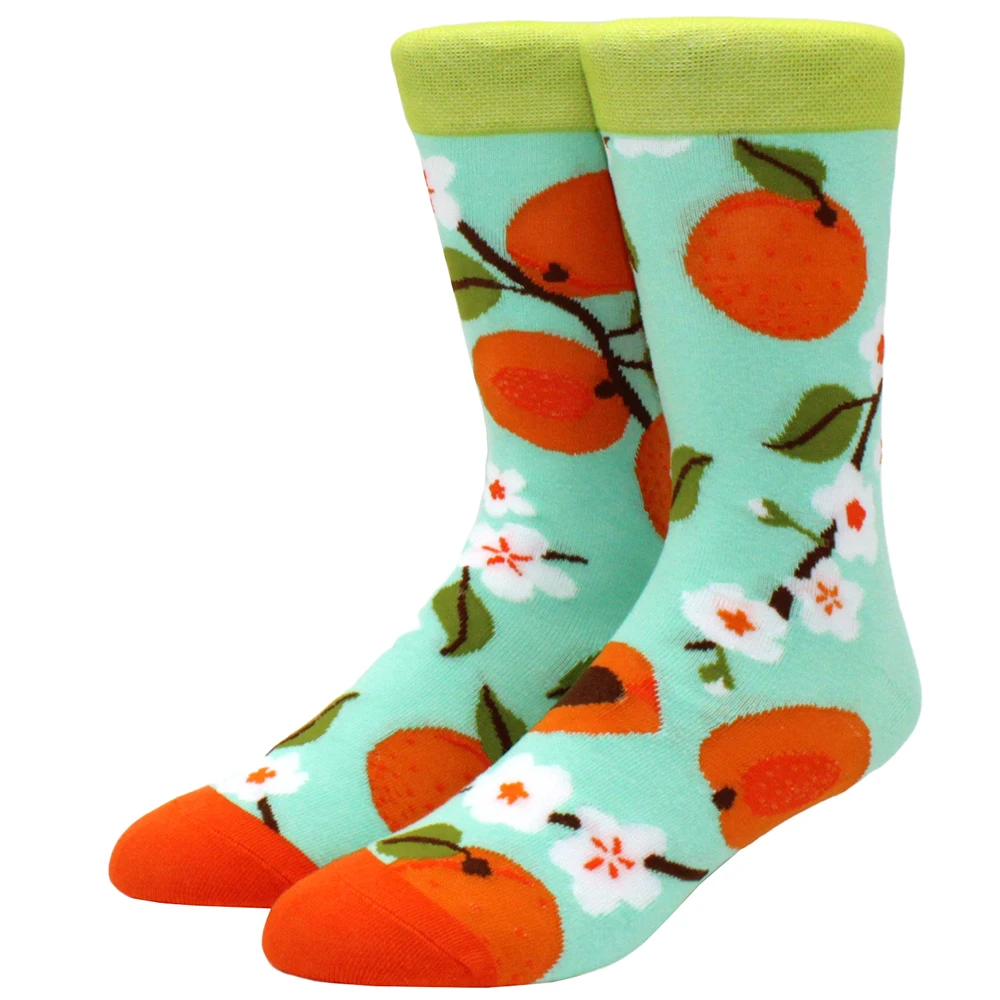 Premium Cotton Novelty Socks with Fun Food Pattern