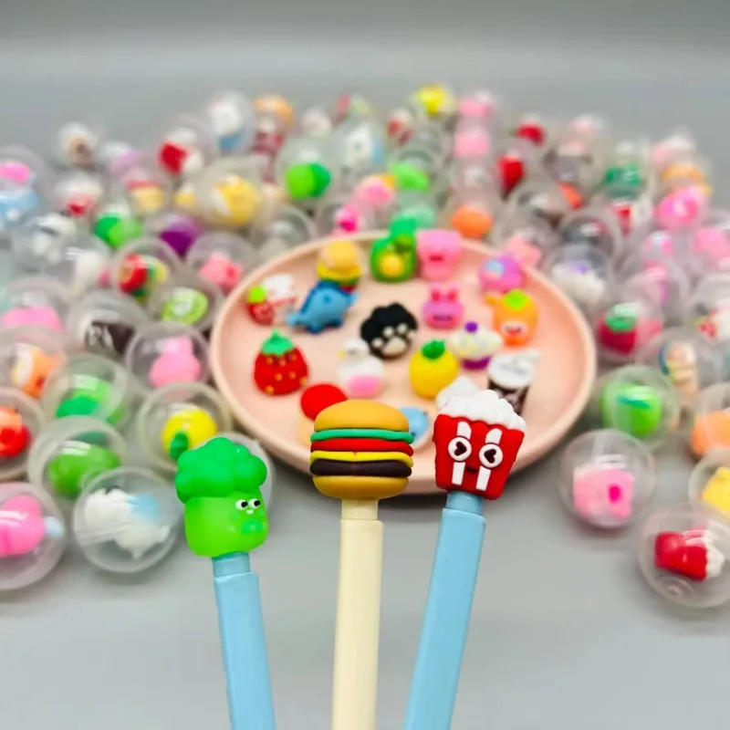 32mm Transparent Twisted Egg for Mini Claw Machine Toys Accessories Cute Animal Plush Dolls Doll Kids Arcade Crane Machine Gift 3