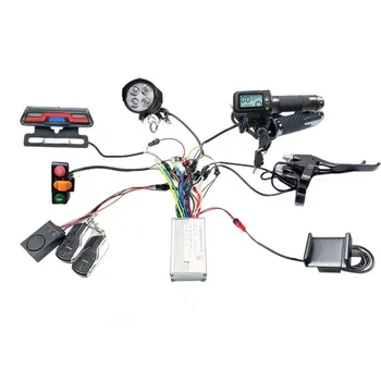 Kit controller scooter E-Bike 48V-60V 400W 15-18A Cablaggio completo compatibile per sistema frenante di conversione bicicletta elettrica