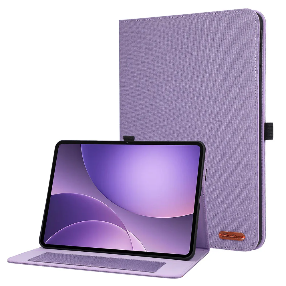 Versatile Soft Fabric Flip Stand Case