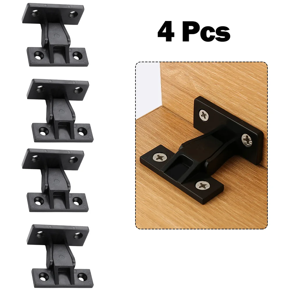 4 Pack Plastic Panel Clips Push In Fittings Press Fit Kitchen Plinth Fasteners